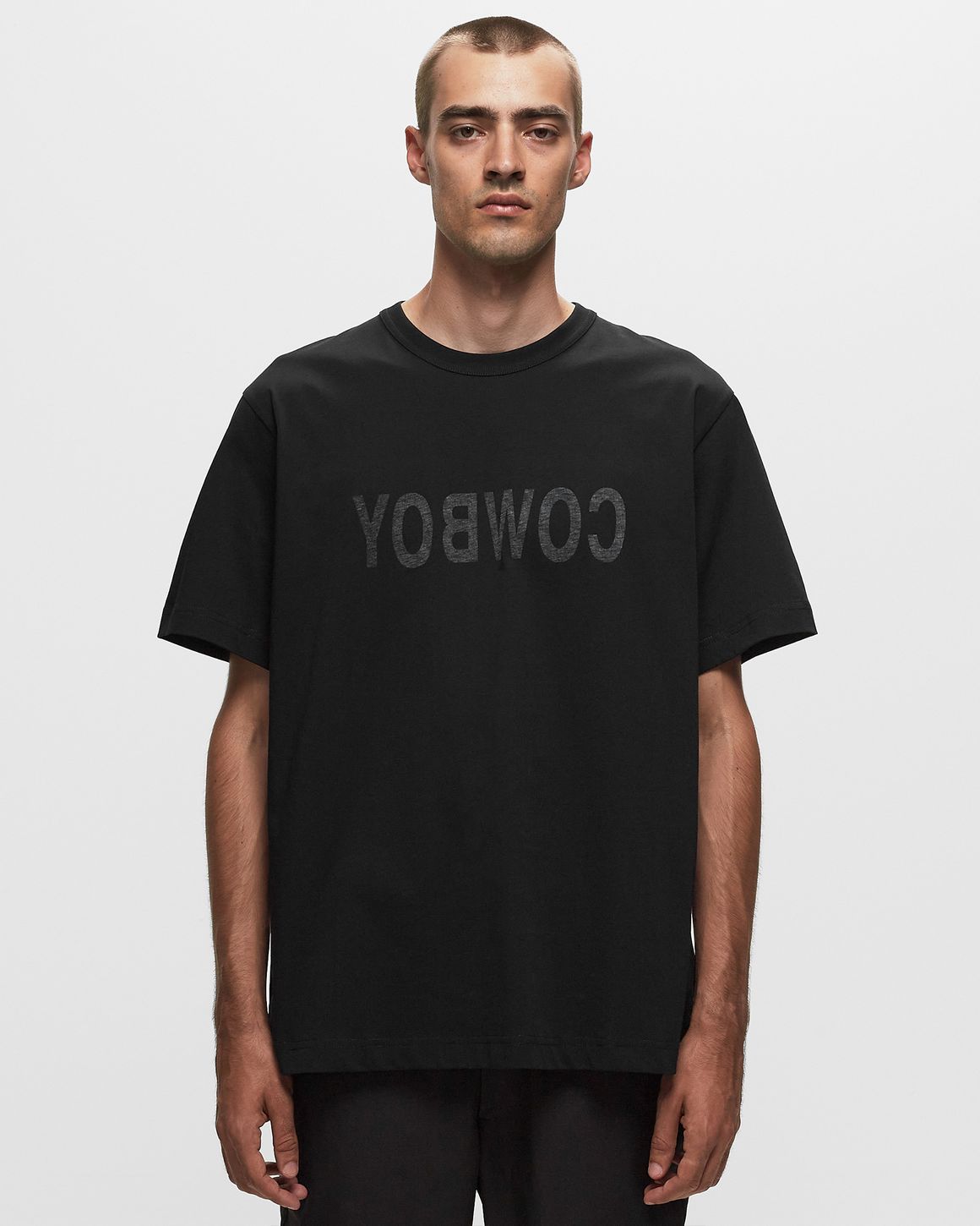 Helmut Lang COWBOY TEE Black | BSTN Store