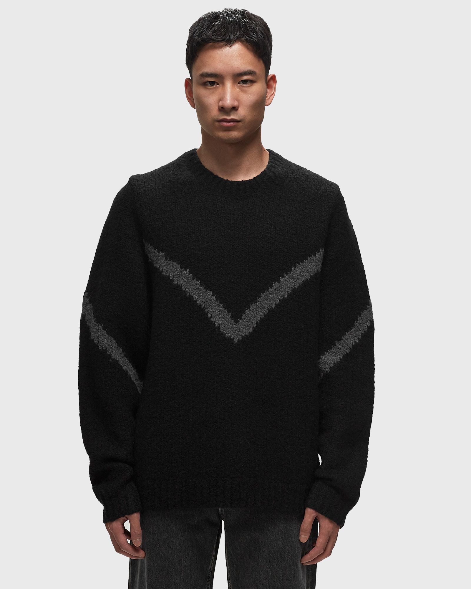 TEXTURED CREWNECK