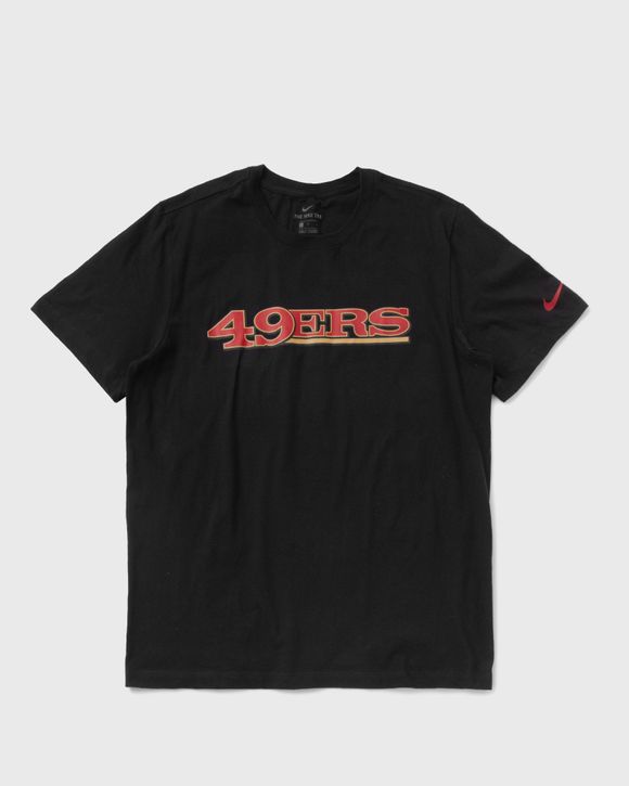 San Francisco 49ers Nike Fan Gear Wordmark T-Shirt - Black