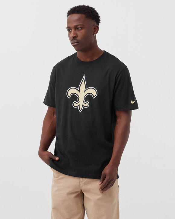 Women's Nike Black New Orleans Saints Logo Essential T-Shirt Size: Medium