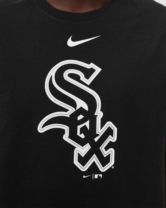 Nike Chicago White Sox Large Logo T-Shirt Black - BLACK