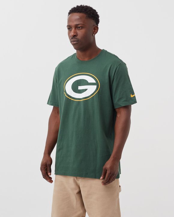 Nike, Shirts, Nike Nfl Green Bay Packers Logo White Polo L