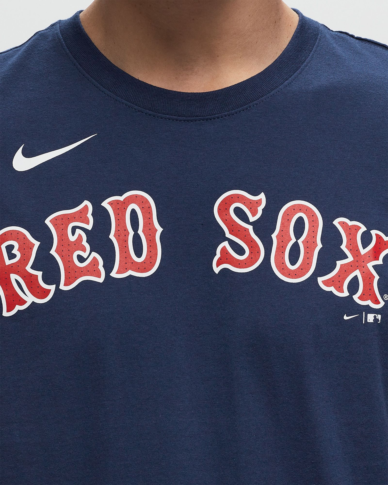 MLB Boston Red Sox Fuse Wordmark Cotton Tee