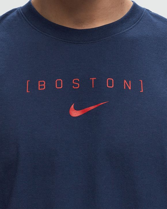 MLB Boston Red Sox Large Logo Back Stack Cotton Tee