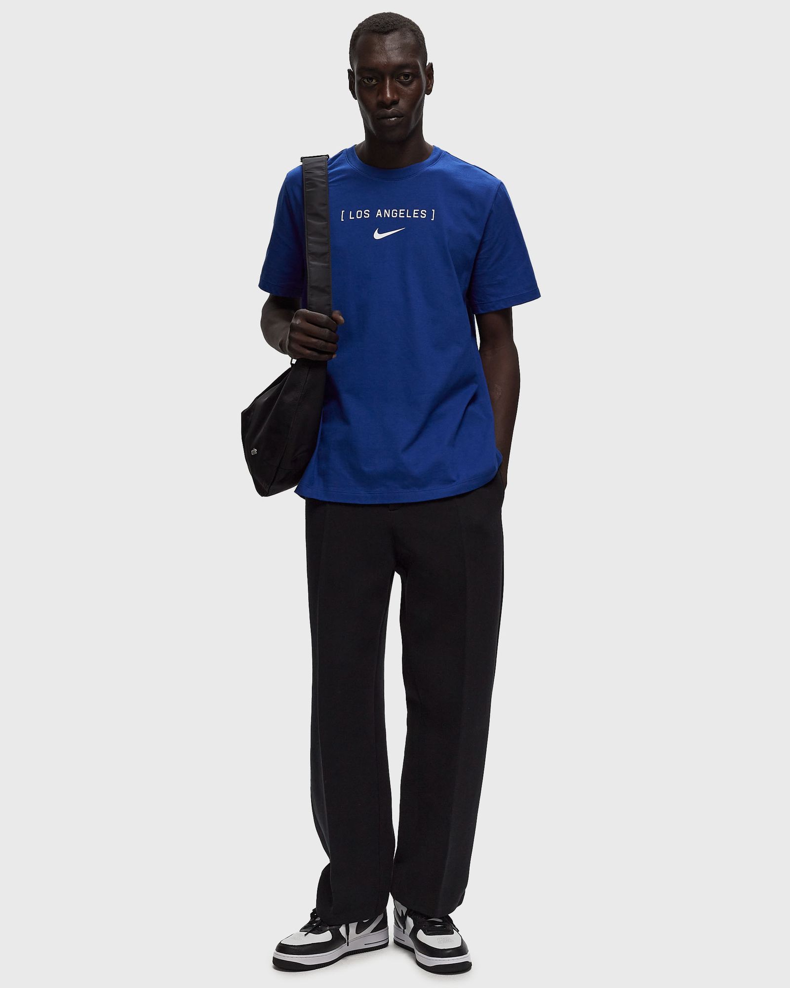 MLB Los Angeles Dodgers Large Logo Back Stack Cotton Tee