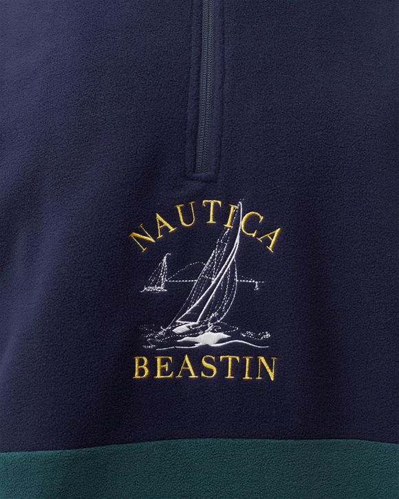 BEASTIN x NAUTICA Smooth Sailing Half Zip Fleece