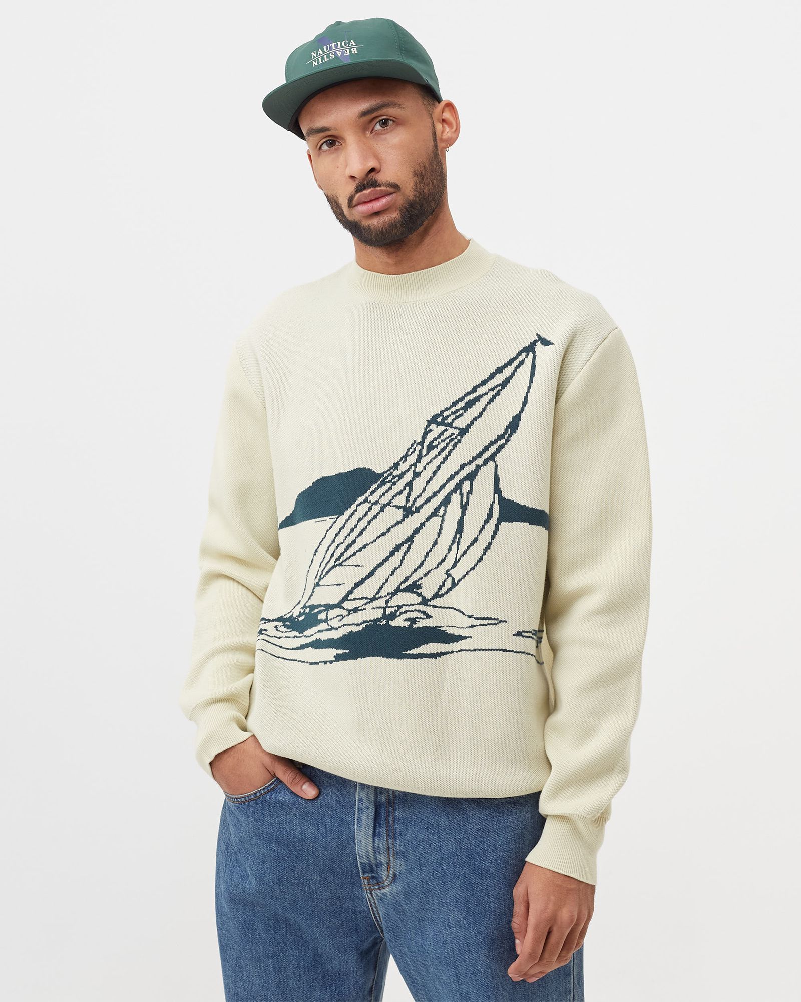 BEASTIN x NAUTICA Timeless Knit Crewneck