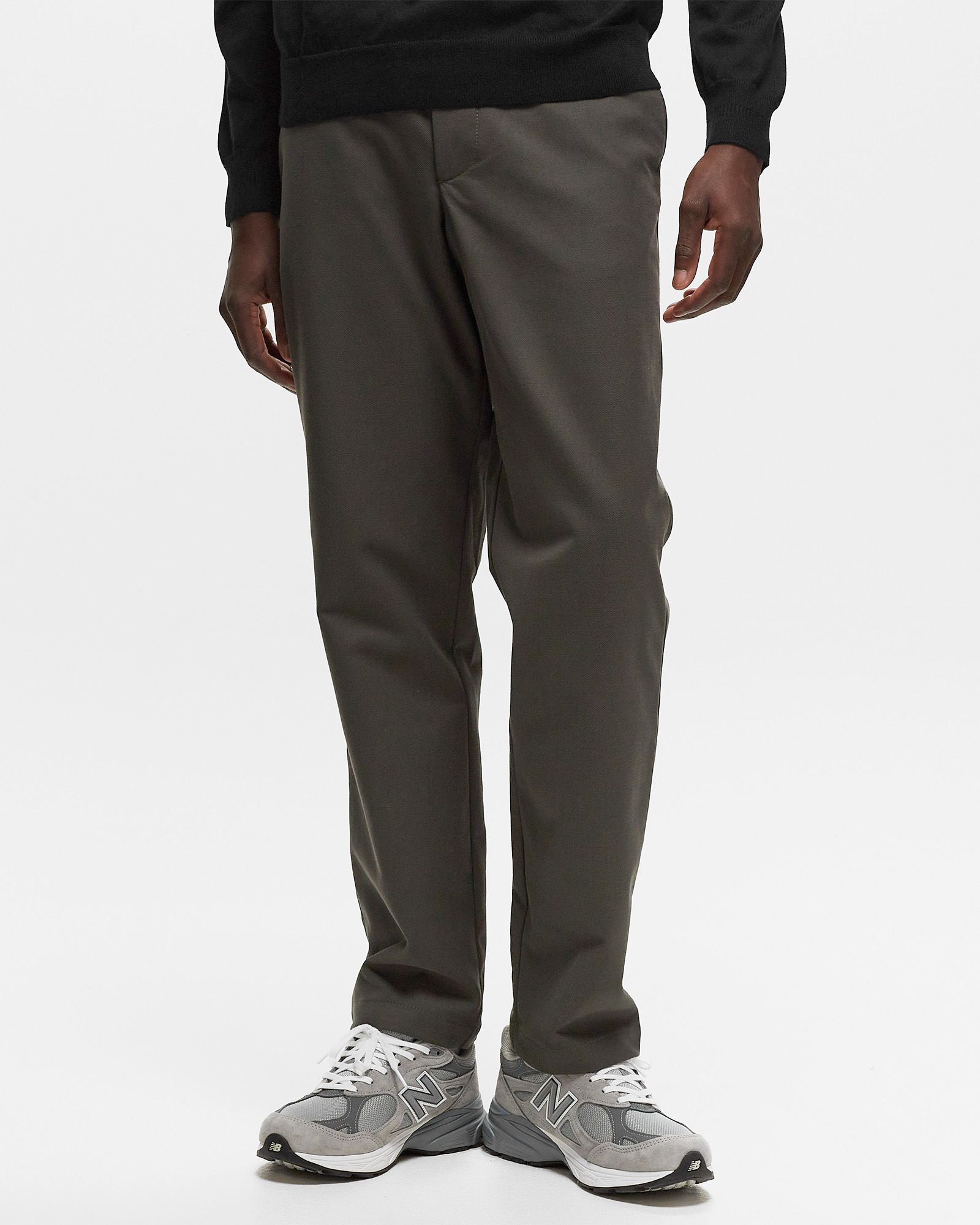 Ezra Relaxed Cotton Wool Twill Trouser