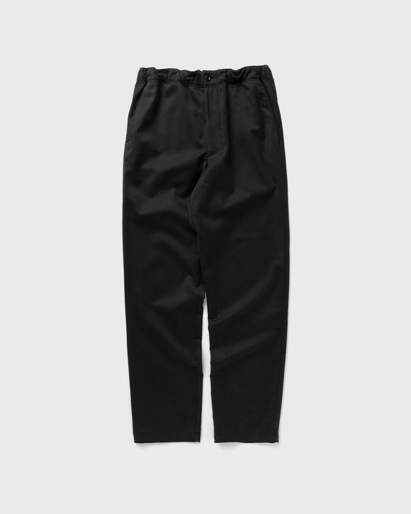 Norse Projects Ezra Relaxed Cotton Wool Twill Trouser Black | BSTN Store