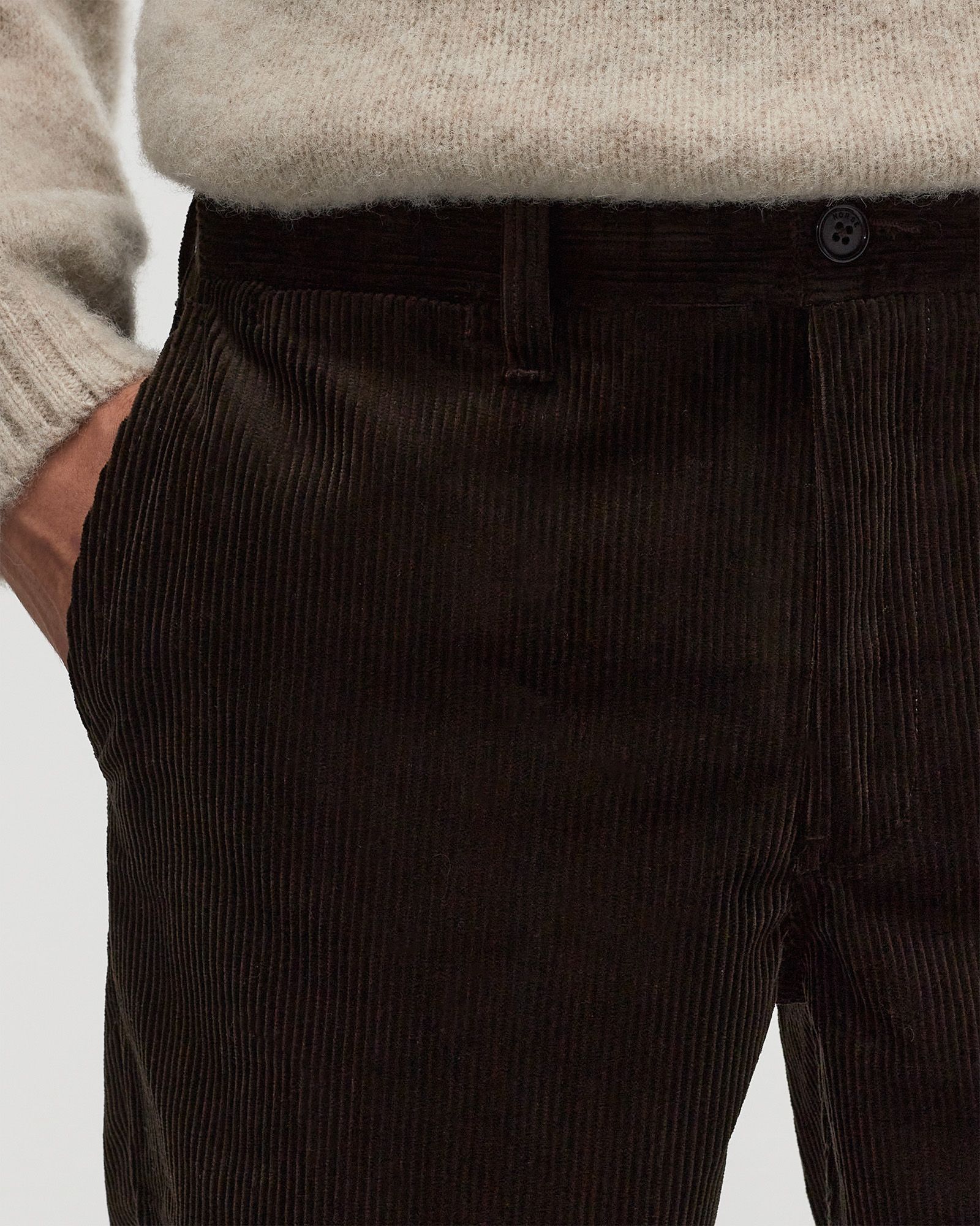 Aros Regular Wide Wale Corduroy Chino