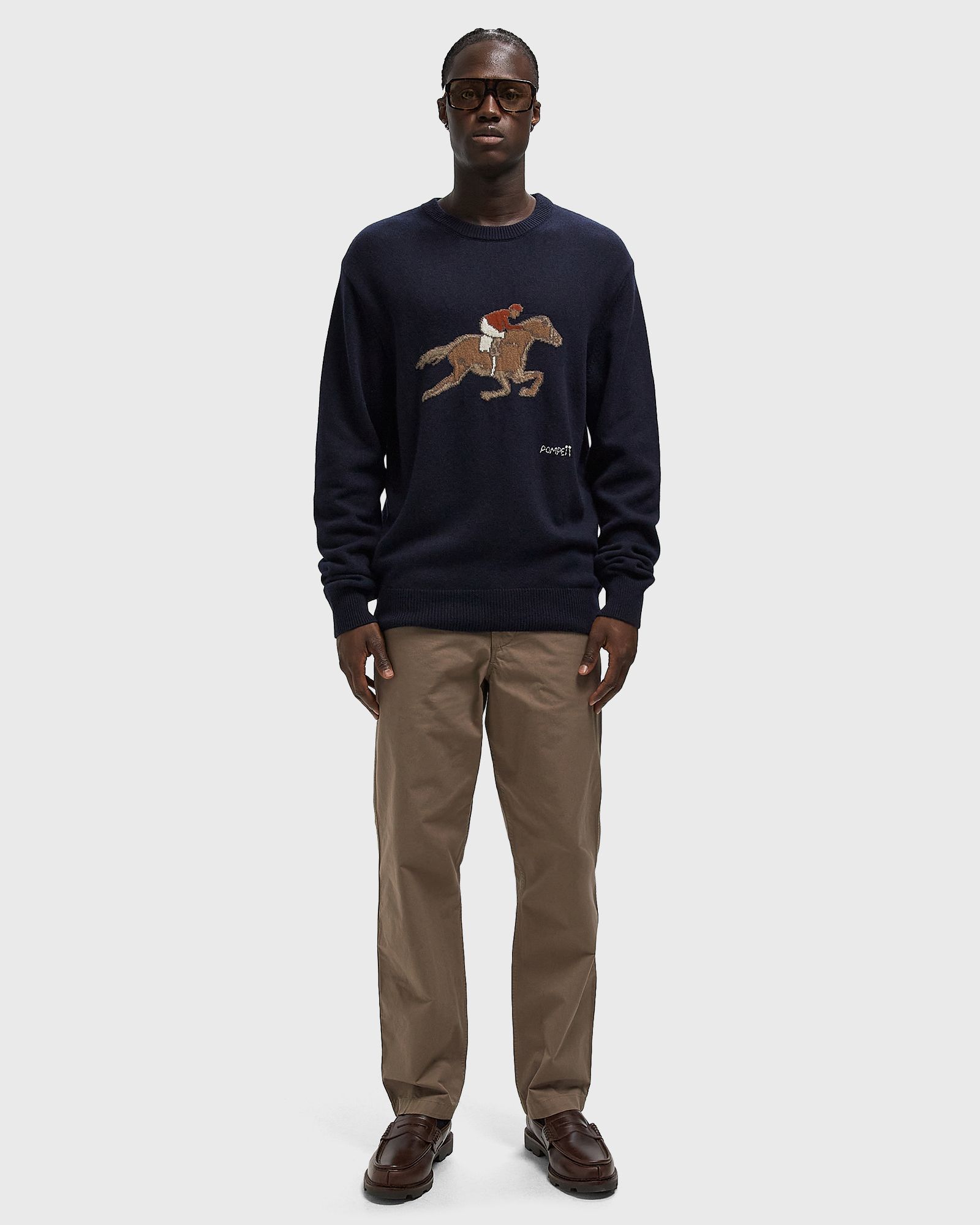 Ezra Regular Mineral Dyed Fine Twill Trousers