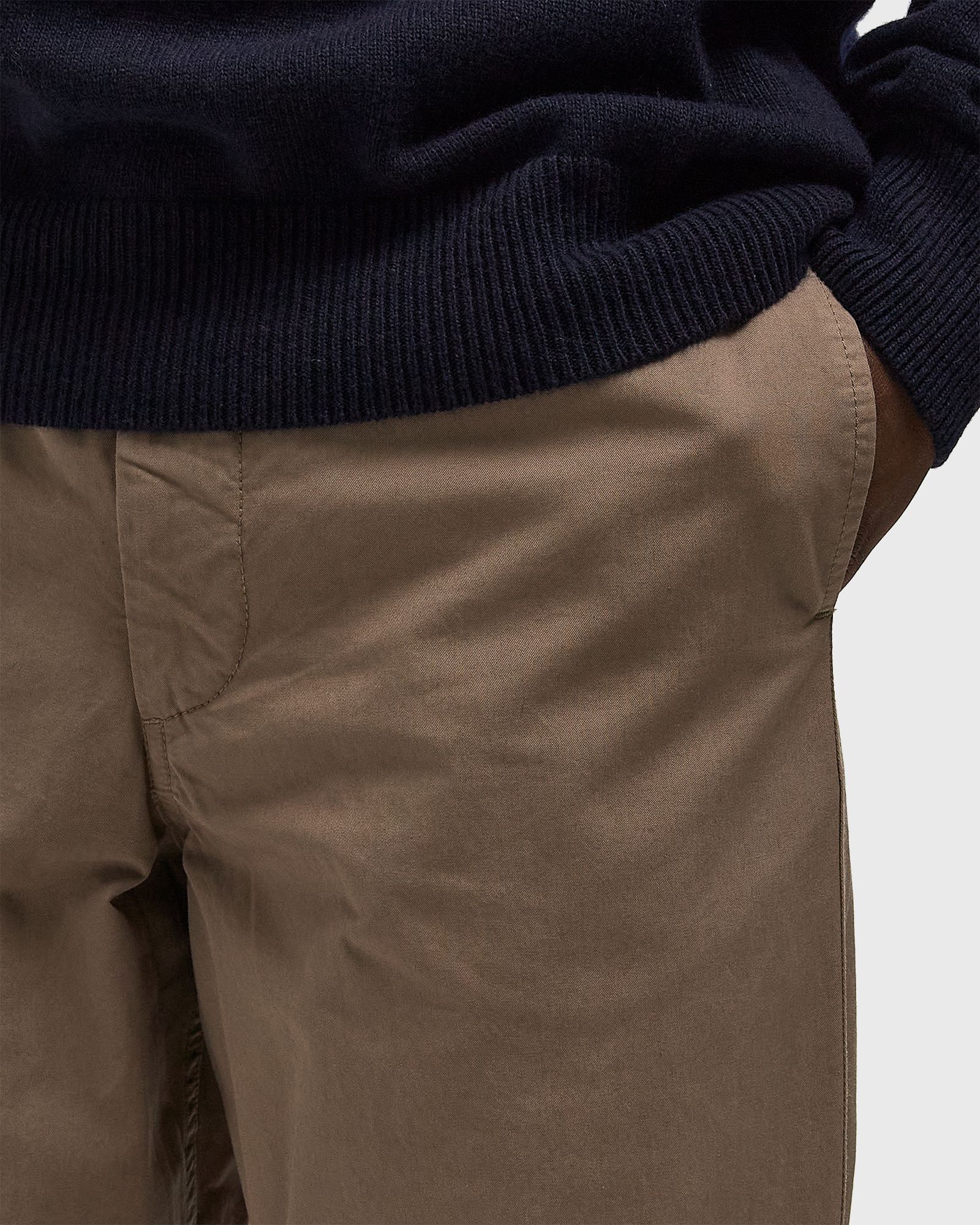 Ezra Regular Mineral Dyed Fine Twill Trousers