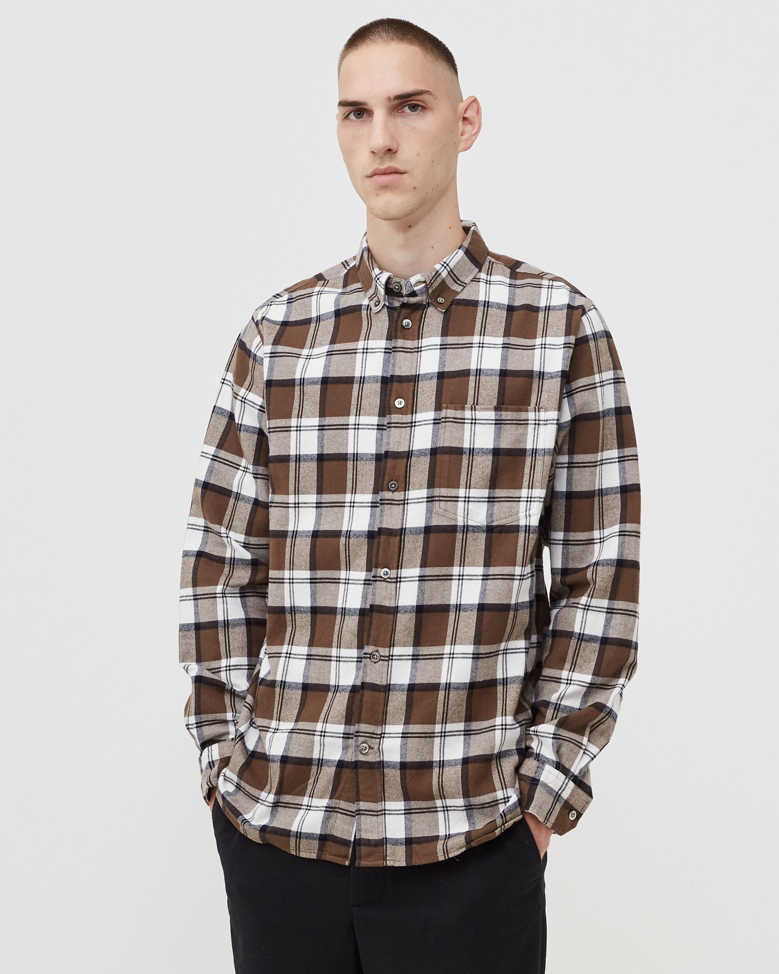 Anton Brushed Flannel Check