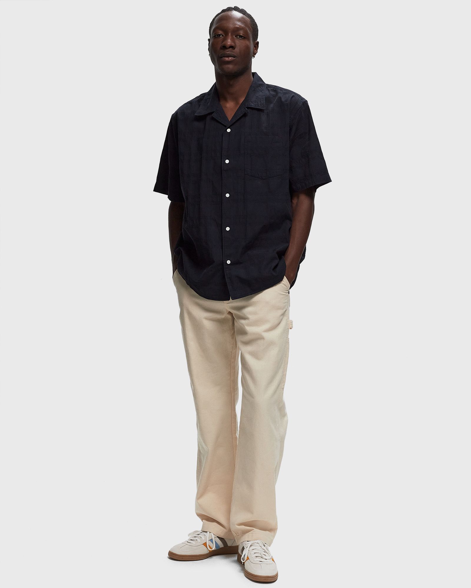 Carsten Relaxed Dobby Check Shirt