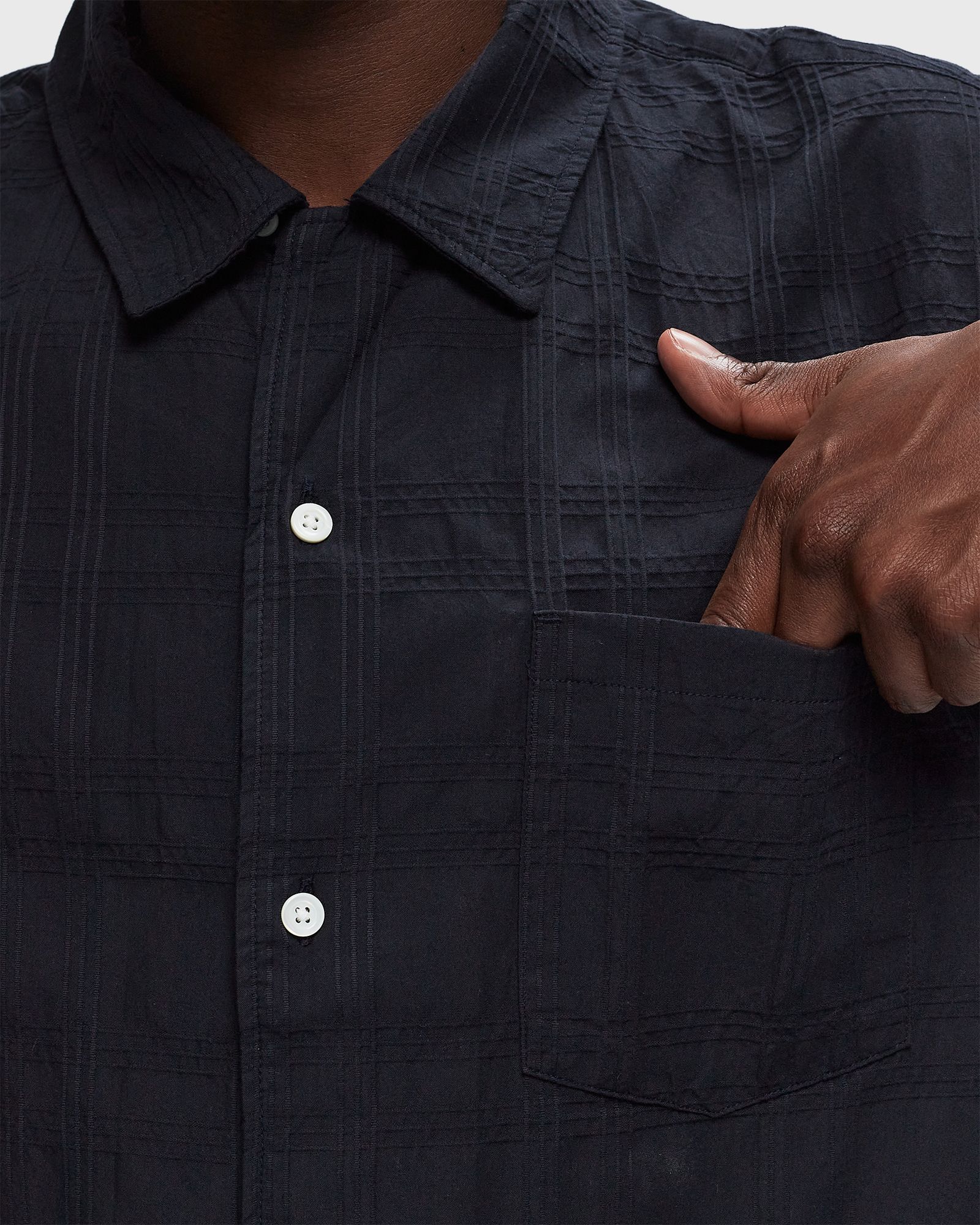 Carsten Relaxed Dobby Check Shirt