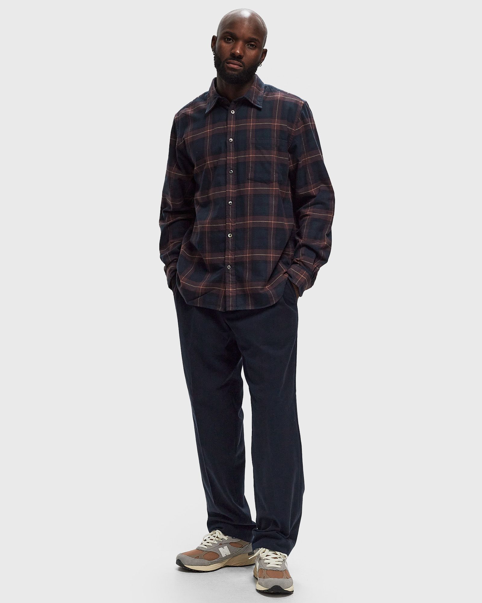 Osvald Organic Flannel Check Shirt