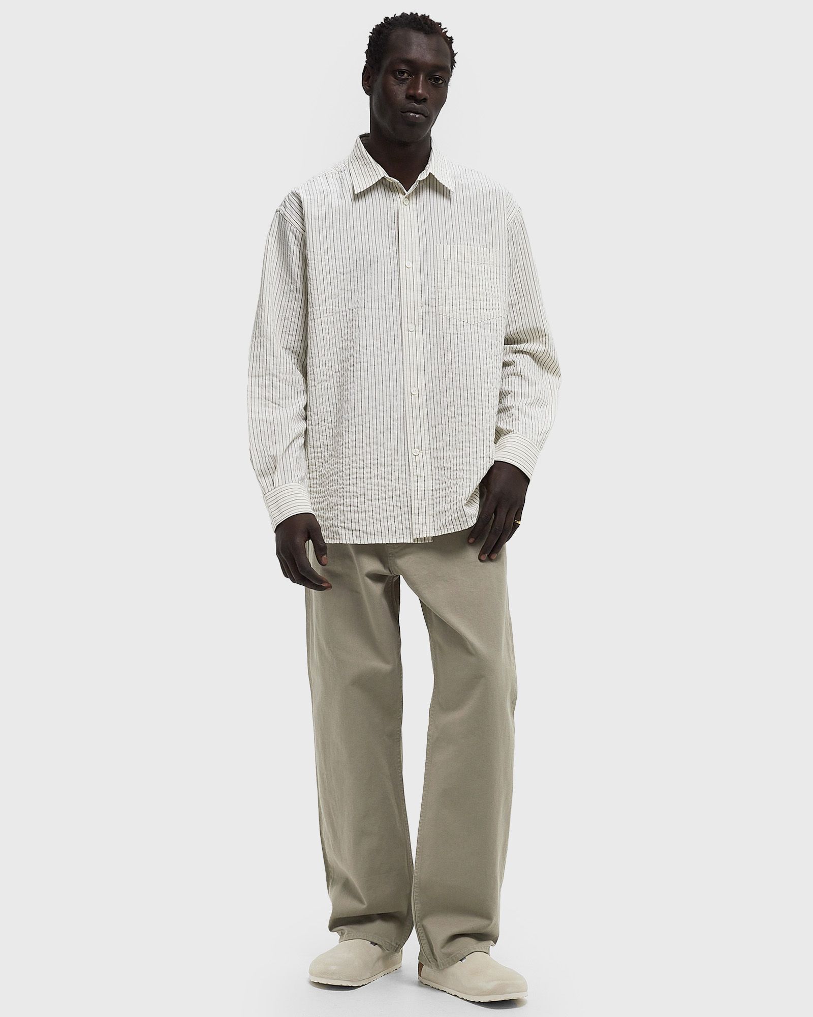 OLE OVERSIZED STRIPED SHIRT