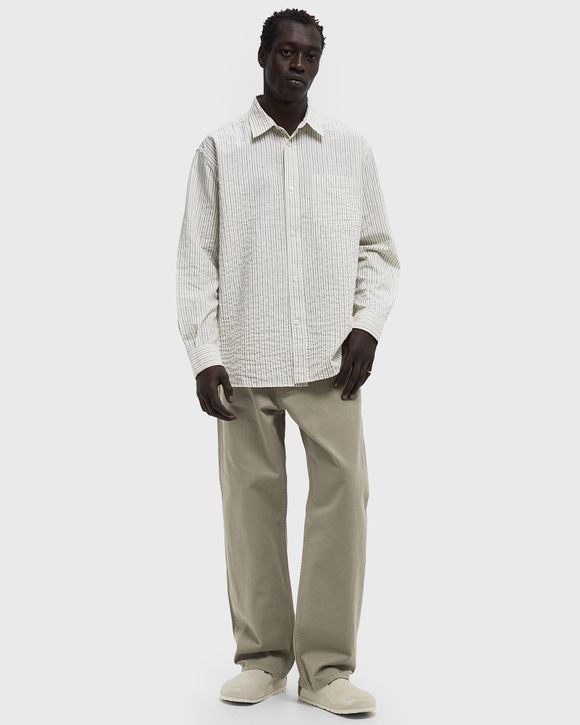 Thumbnail - OLE OVERSIZED STRIPED SHIRT