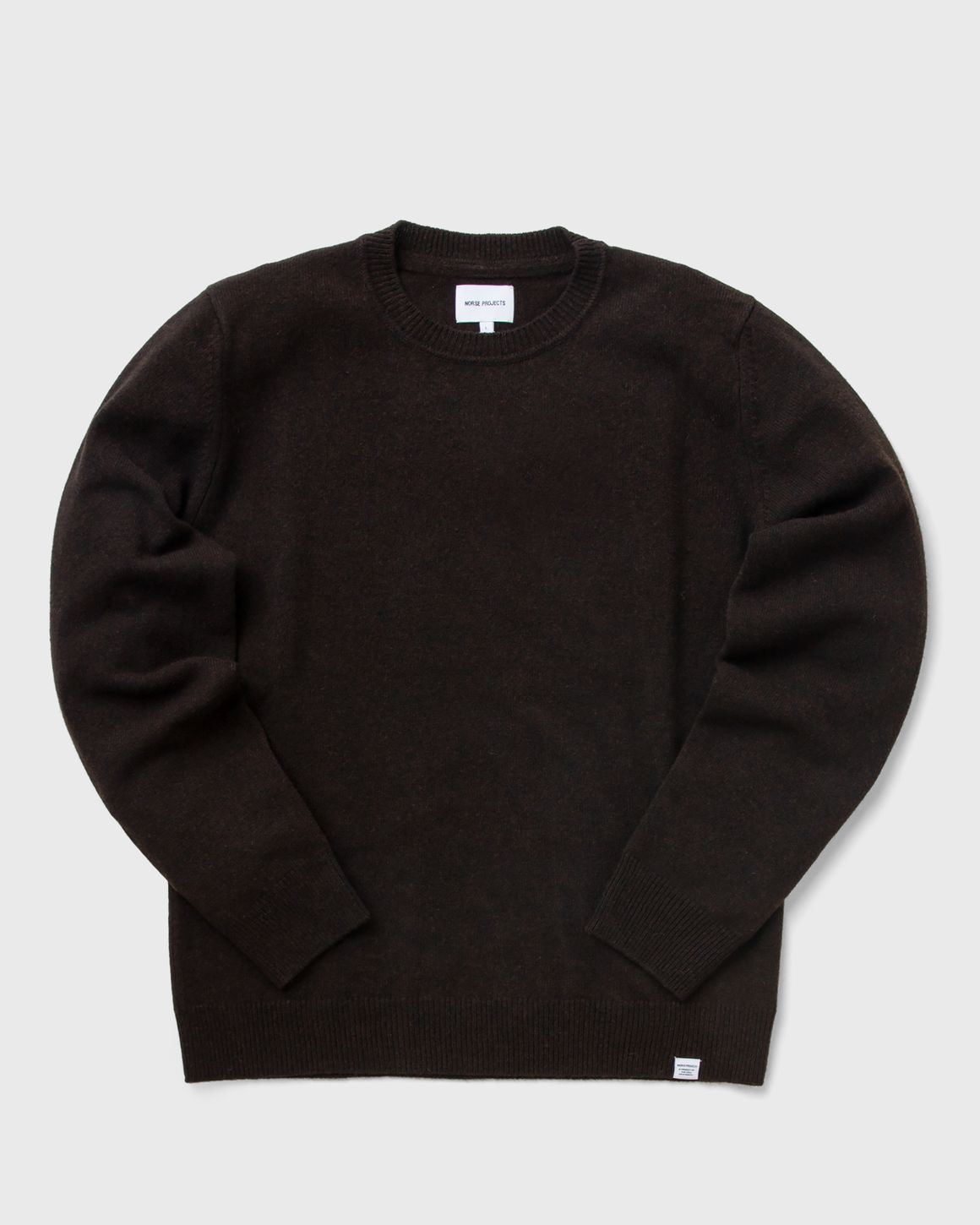 Norse Projects Sigfred Lambswool Black TRUFFLE