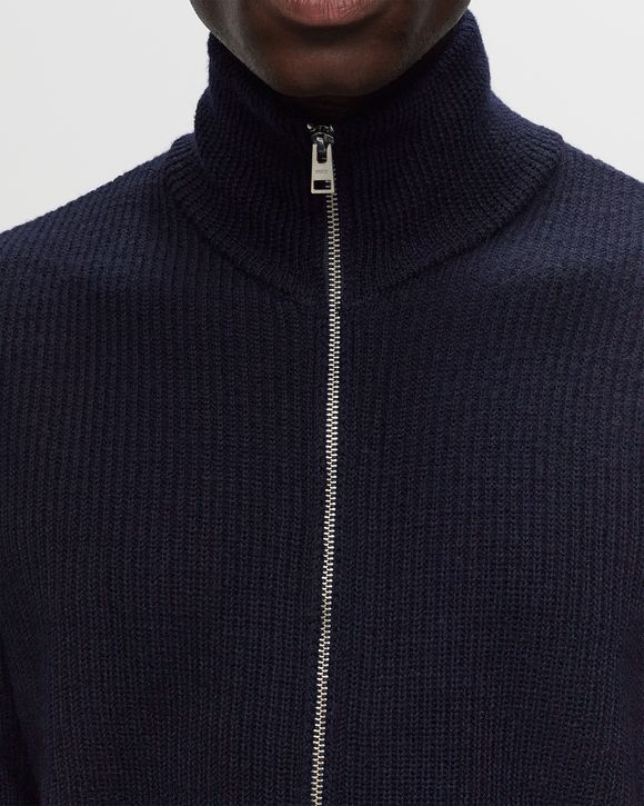 Norse Projects Hagen Cotton Wool Jacket Blue | BSTN Store
