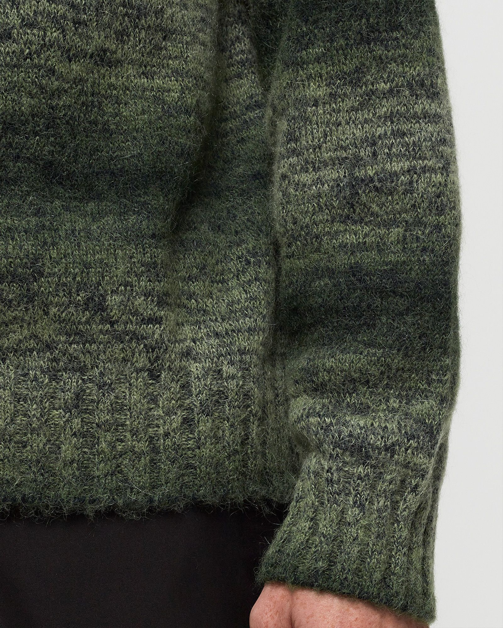 Erik Space Dye Alpaca Mohair Cotton Jacket