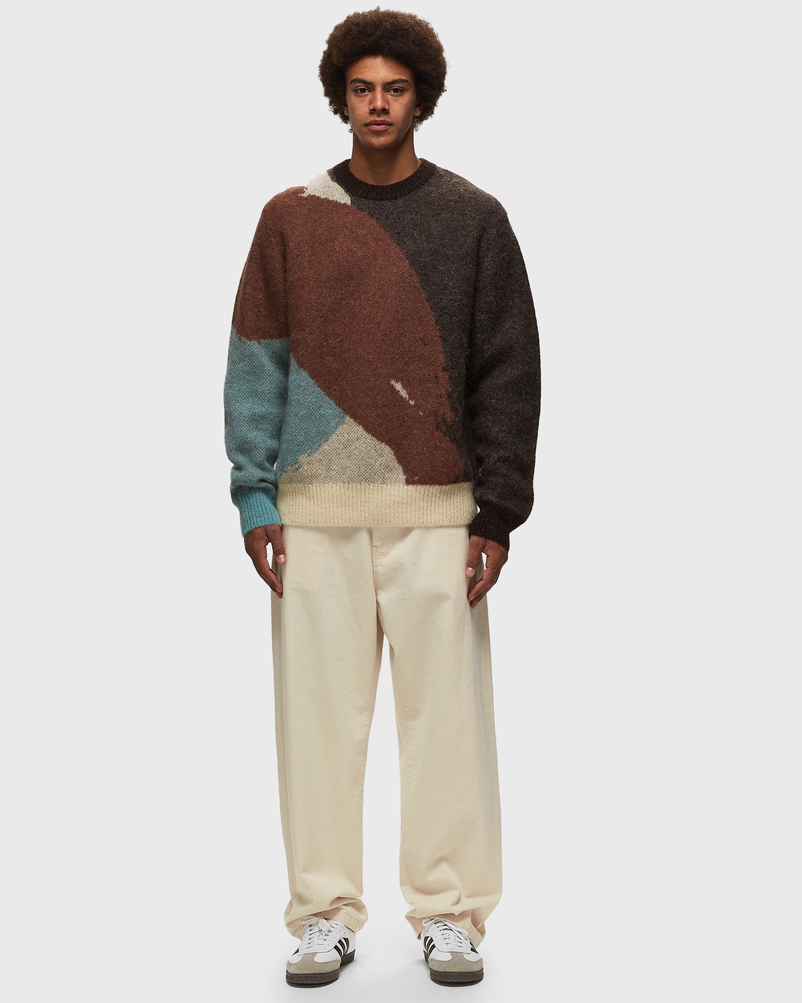 Arild Alpaca Mohair Jacquard Sweater