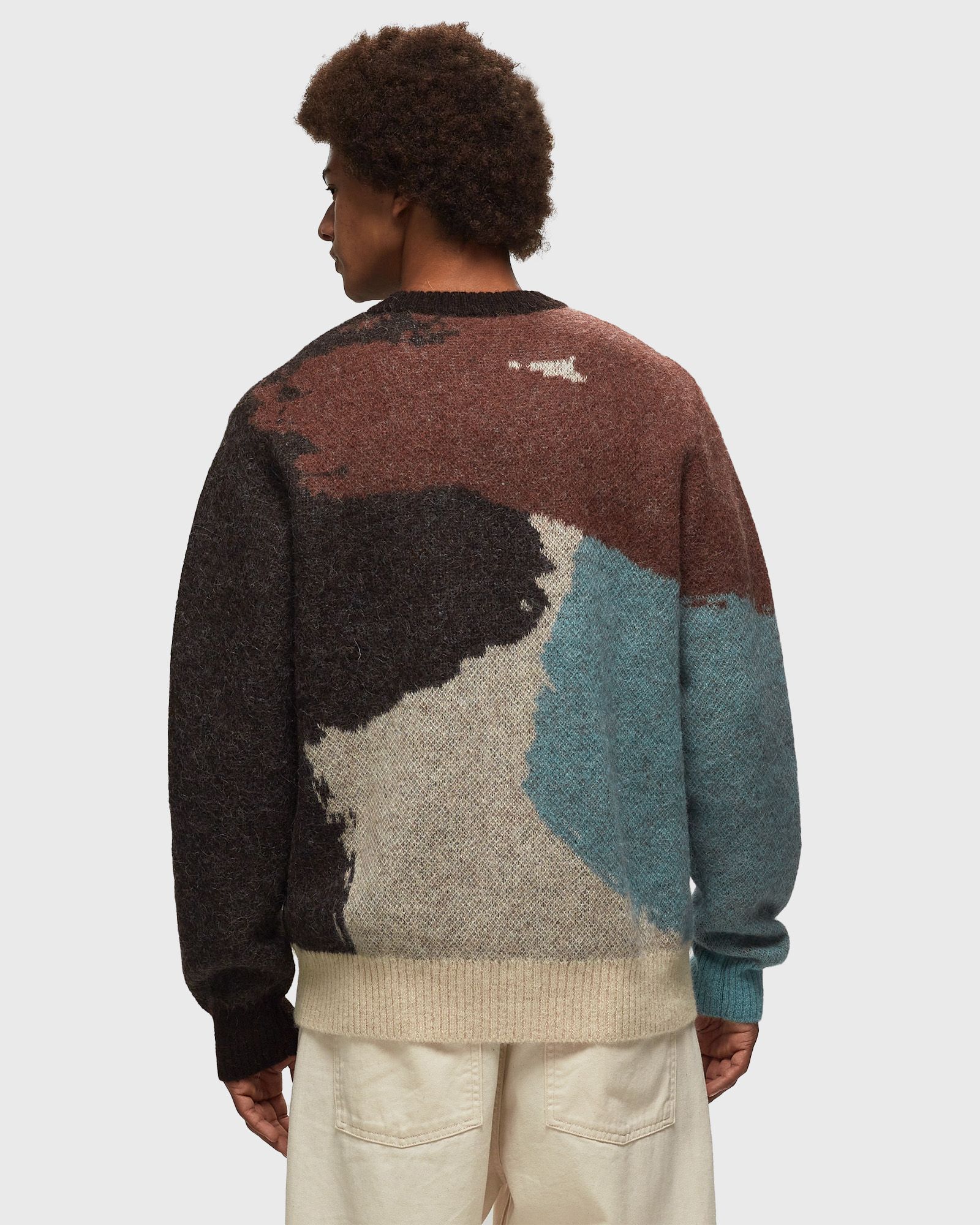Arild Alpaca Mohair Jacquard Sweater