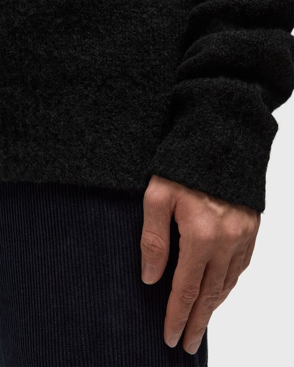 Rasmus Mock Neck Relaxed Brushed Sweater