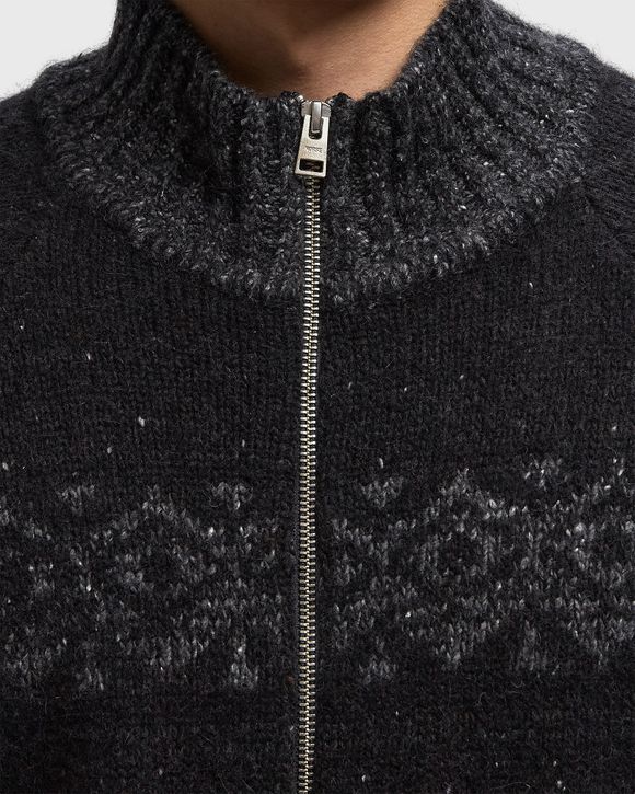 Ulf Full Zip Fairisle Cardigan