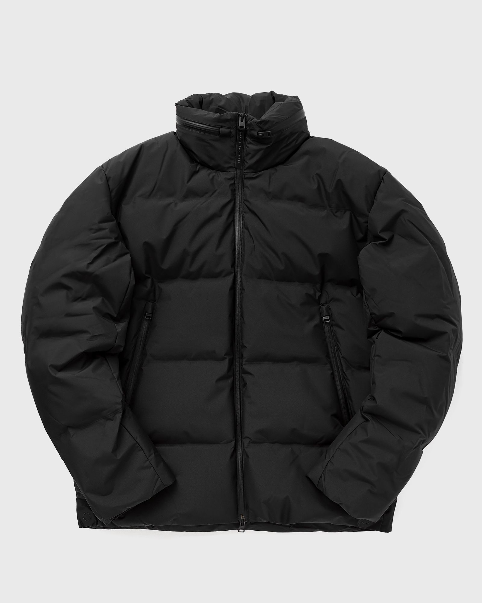 Norse Projects - stand collar short down jacket men down & puffer jackets black in größe:xl