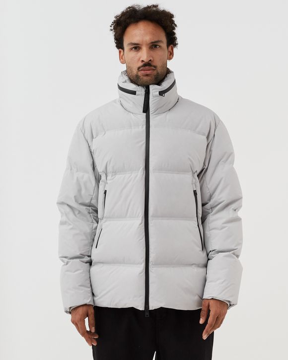 Norse Projects Stand Collar Short Down Jacket Grey BSTN Store