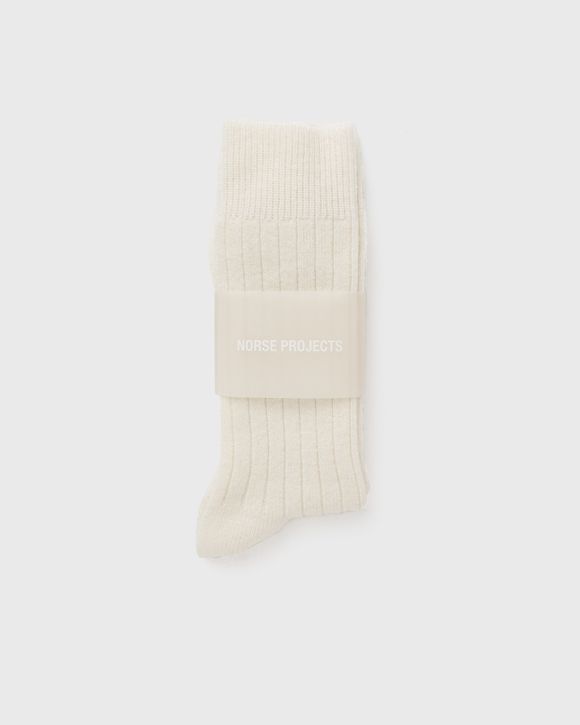 Bjarki Cashmere Wool Blend Rib Sock