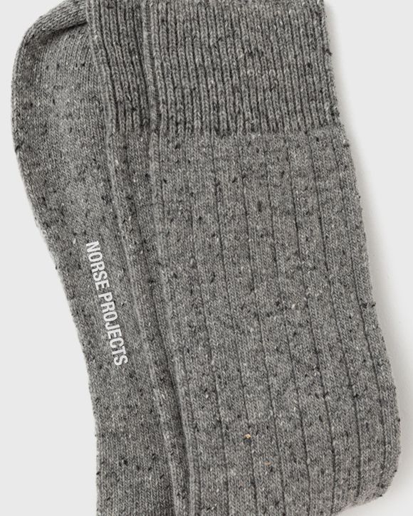 Thumbnail - Bjarki Neps Wool Rib Sock