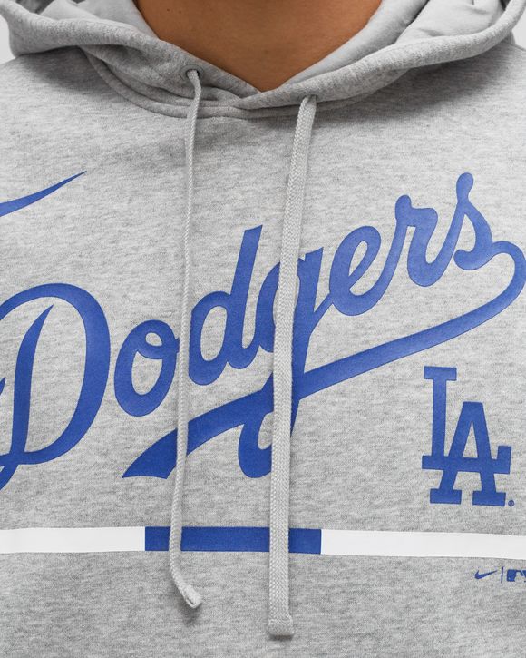 Men's Los Angeles Dodgers Nike White City Connect Therma Pullover Hoodie