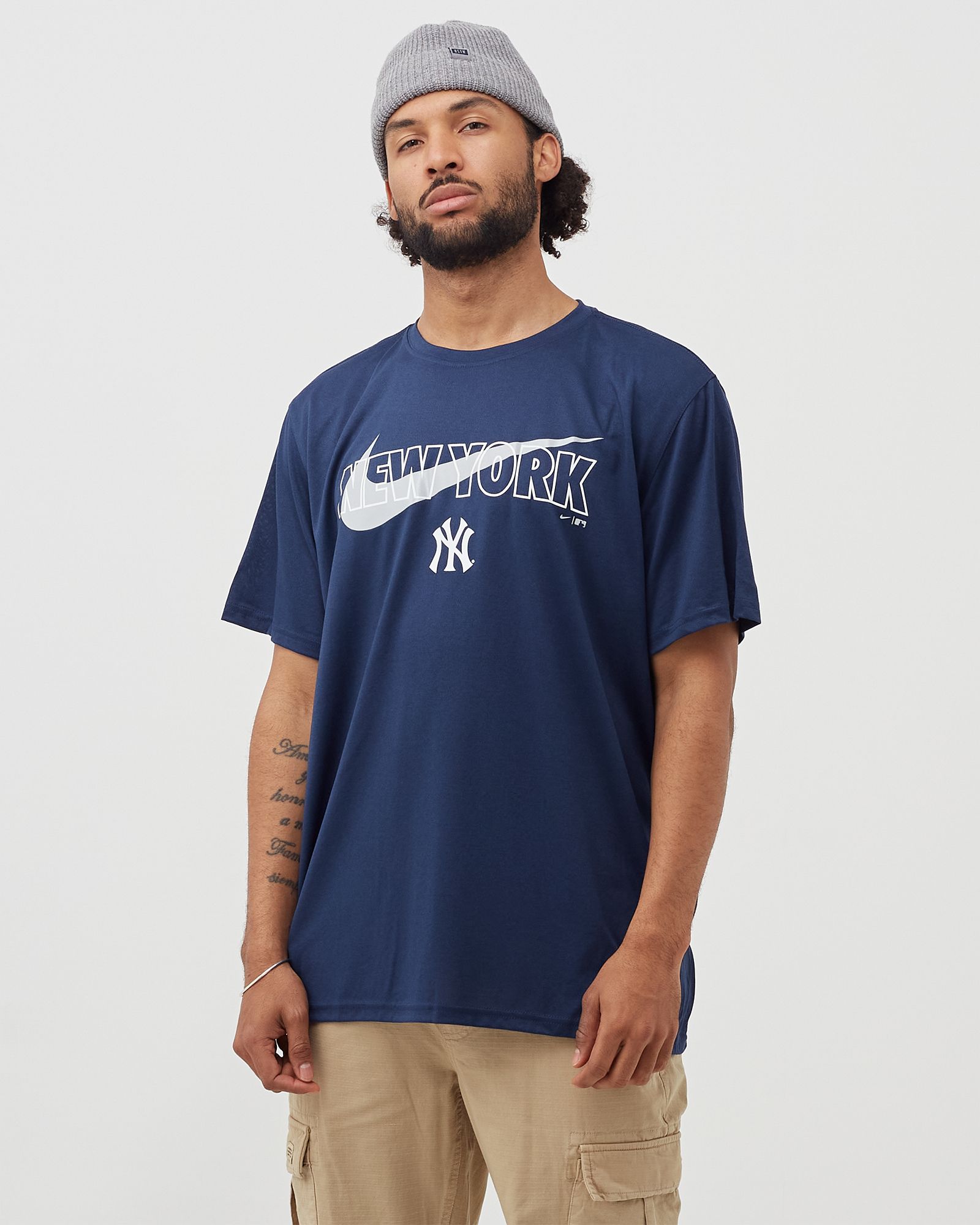 New York Yankees Big City Swoosh Legend Tee