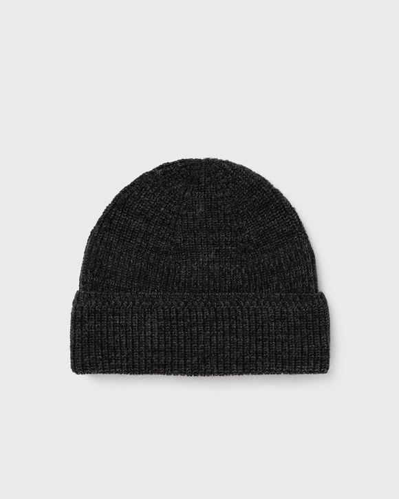 Wool Cotton Rib Beanie