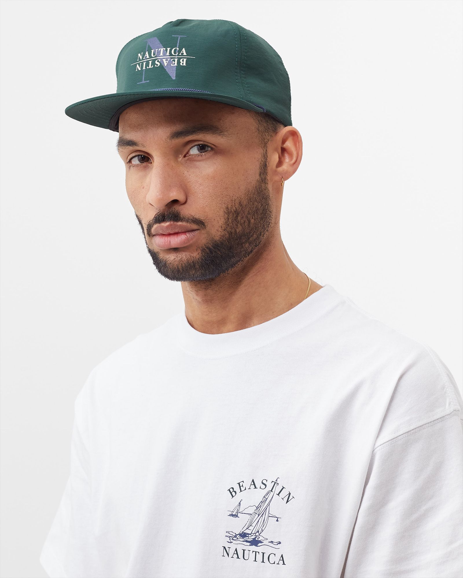 BEASTIN x NAUTICA Heritage Nylon Snapback Cap