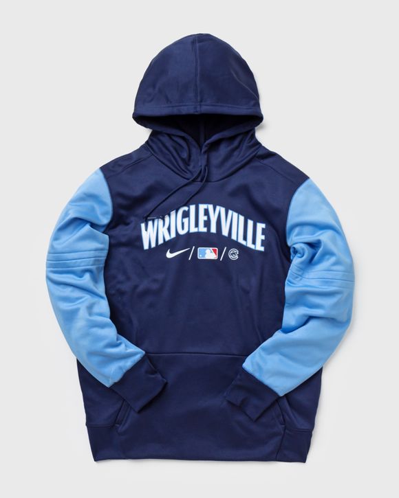 Nike Chicago Cubs City Connect Therma Hoodie Blue - MIDNIGHT NAVY-VALOR BLUE