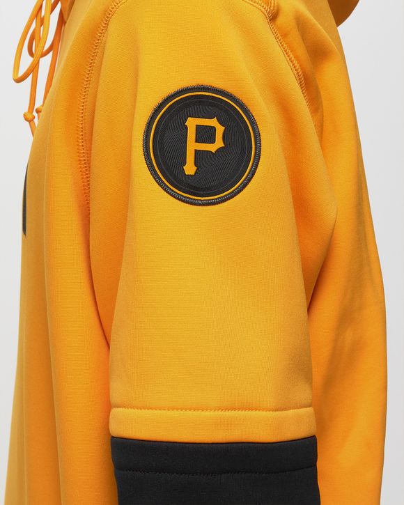 MLB Mens Pittsburgh Pirates 3/4 Sleeve Featherweight Tech Fleece Pullover  by Majestic (Pro Black/Pro Carbon Heather, Small) : : Sports,  Fitness & Outdoors