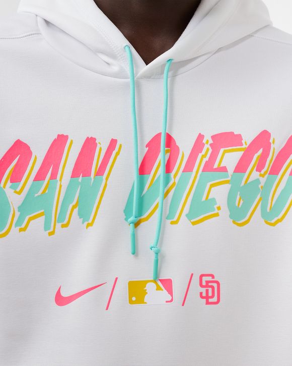 San Diego Padres Nike City Connect Therma Hoodie - Mens