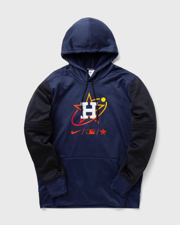 Houston Astros New Era Women's Tie-Dye Full-Zip Hoodie - Navy