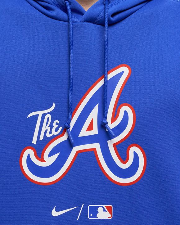 Nike City Connect (MLB Atlanta Braves) Men's Short-Sleeve Pullover Hoodie