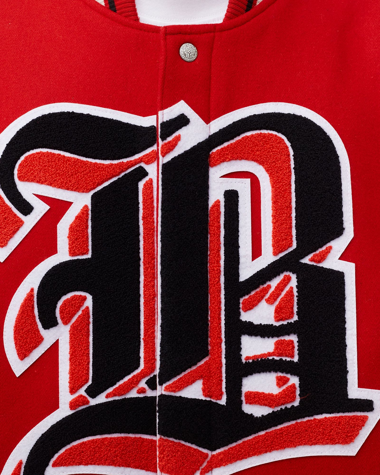 BULLS WOOL AND LEATHER JACKET