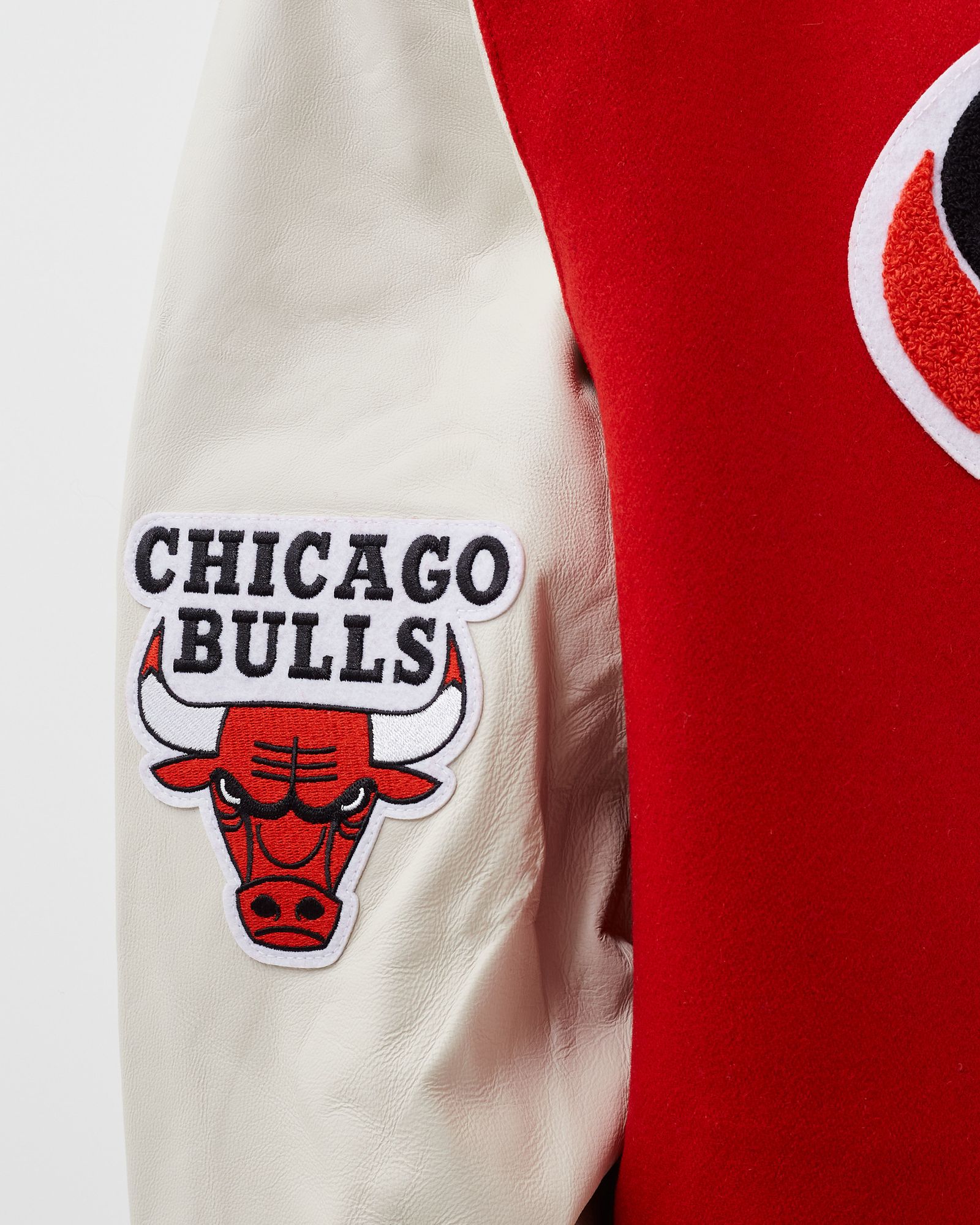 BULLS WOOL AND LEATHER JACKET