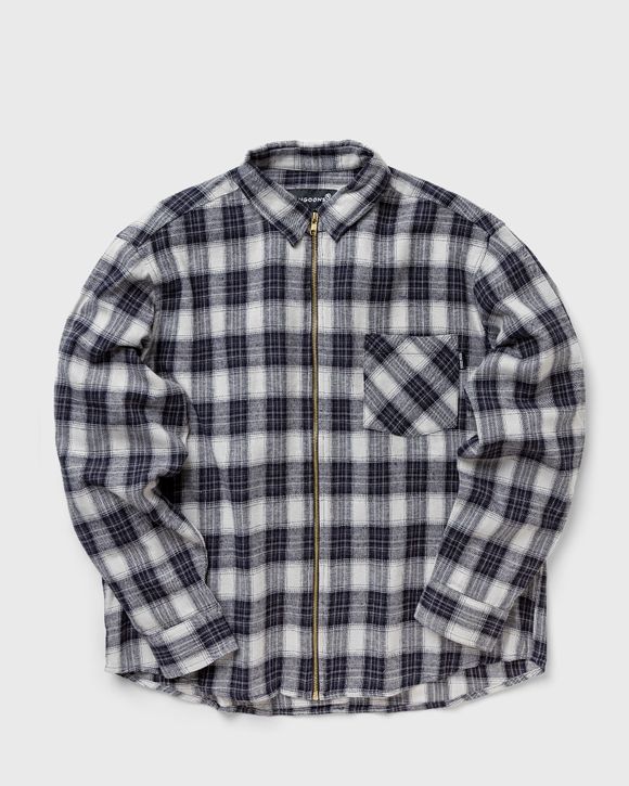 トップス noon goons Noon Goons SHOWDOWN ZIP SHIRT Blue | BSTN Store