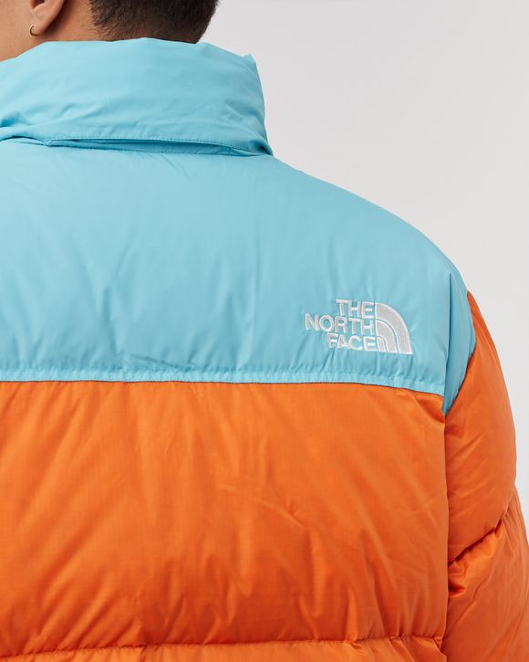 The North Face 1996 Retro Nuptse 700 Fill Packable Jacket Red  Orange-Transantarctic Blue Homme - FW21 - FR