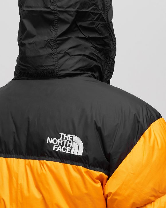 north face nuptse zinnia orange