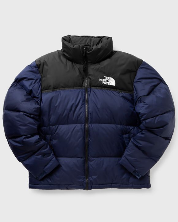 North face black and blue coat best sale