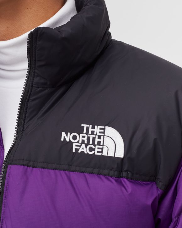 The north face on sale nuptse jacket purple