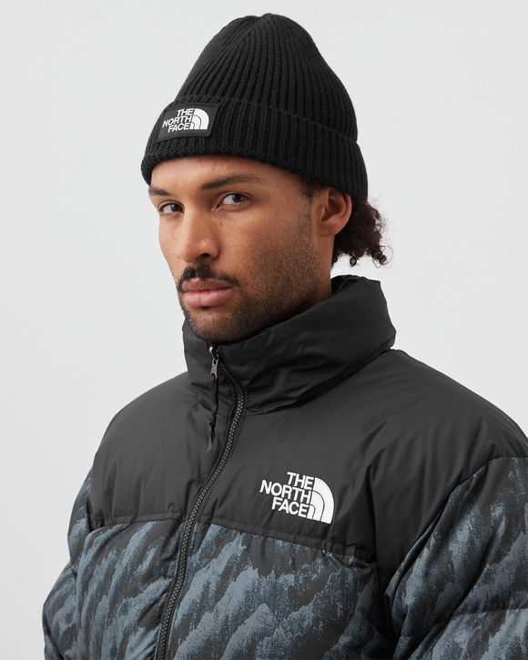The North Face Big Box Logo Beanie in White for Men